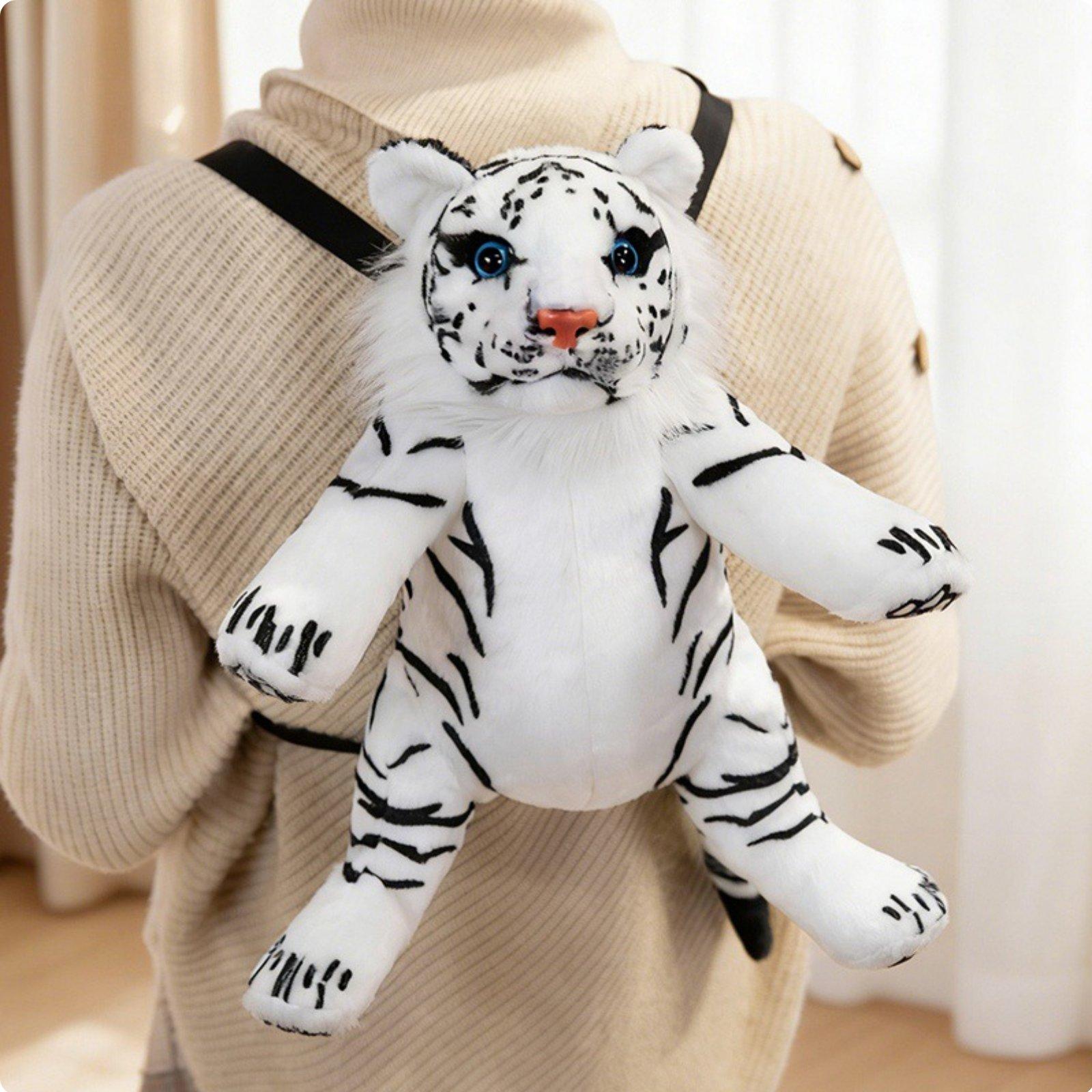 Soft Leopard Plush Doll Bag fo - Outdoor Adventure Backpack ulasan dan harga