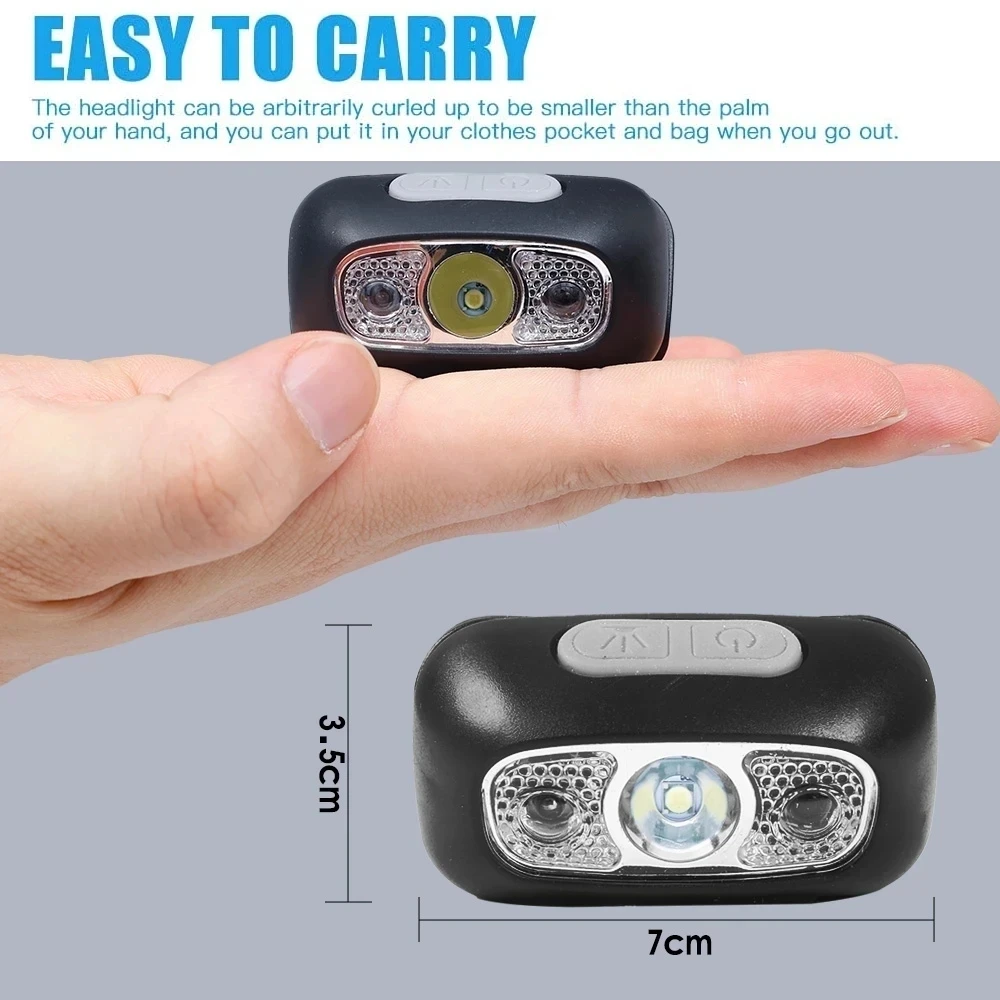 Strong Light Headlamp Portable - Outdoor Adventure Trips ulasan dan harga
